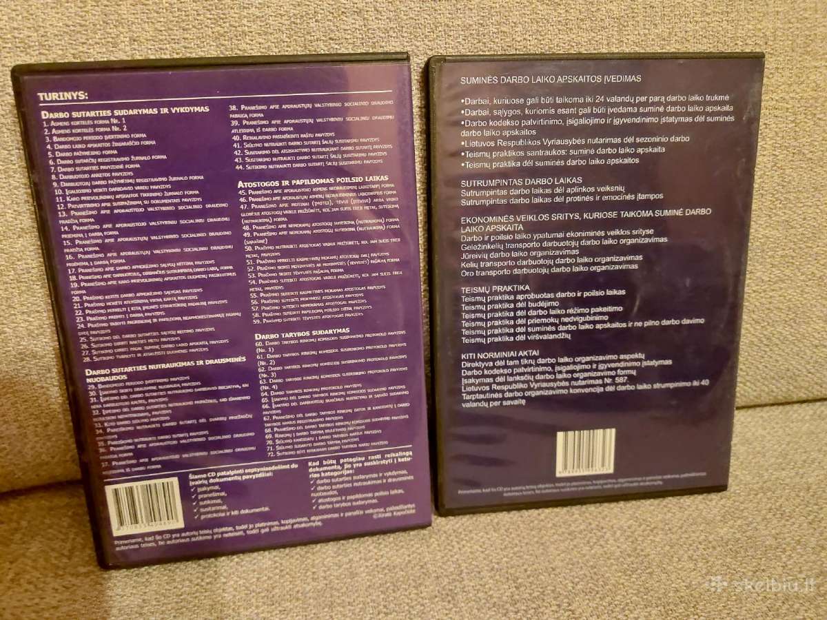Darbo teisės vadovas praktikams CD - nuotraukos Nr. 2