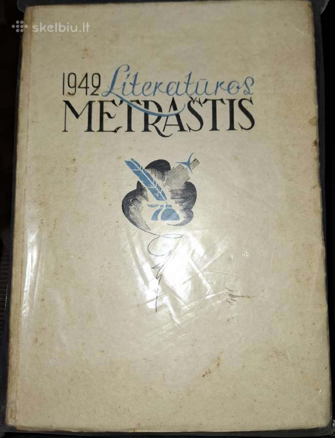 1942 Literatūros metraštis su kalendorium