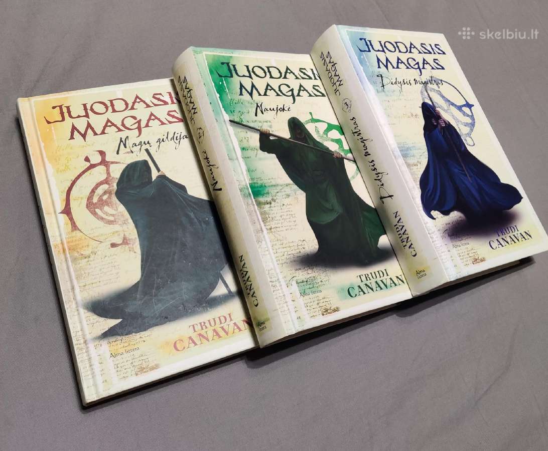 Knygų serija "Juodasis Magas" pagal Trudi Canavam