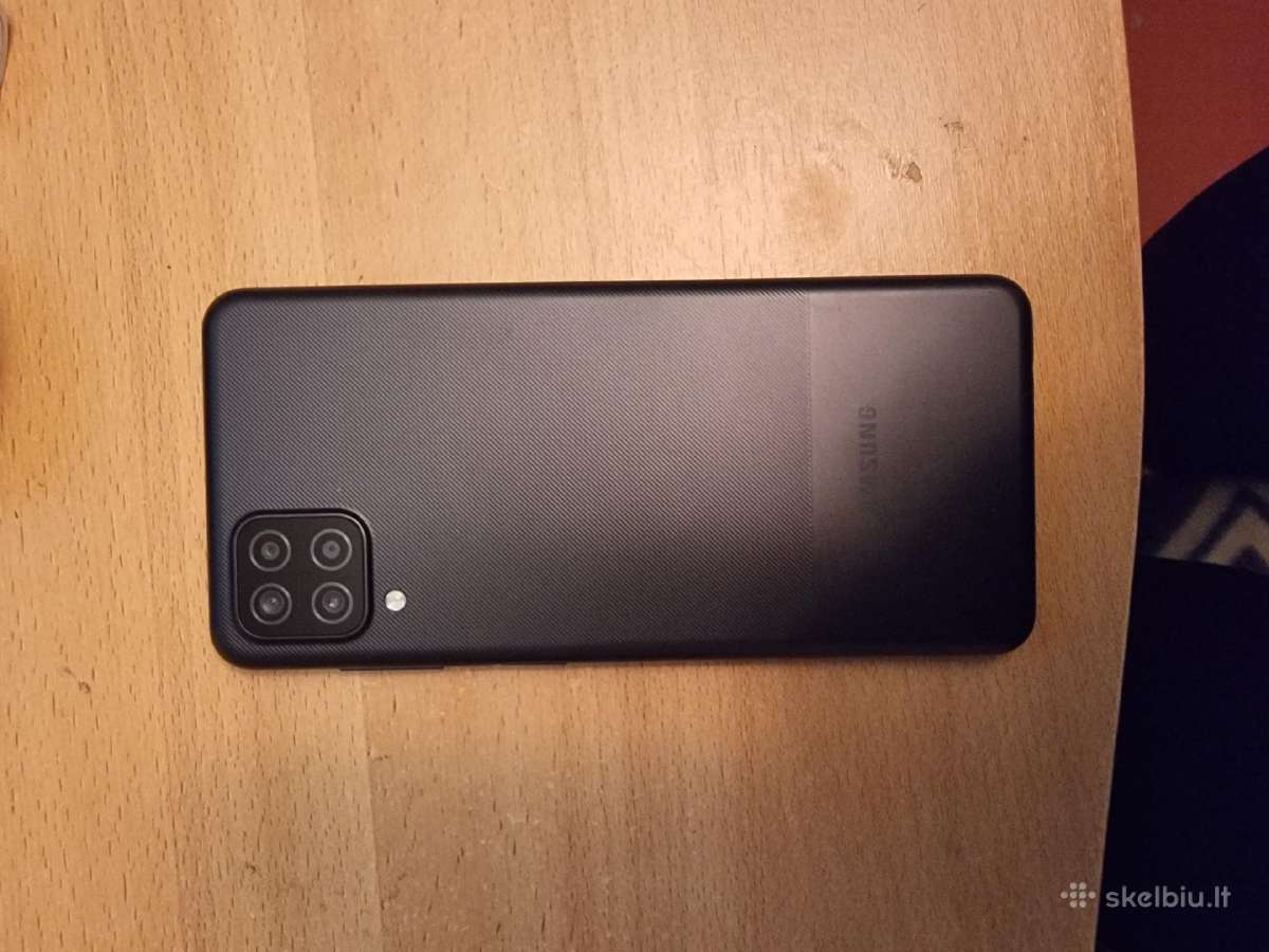 Samsung Galaxy A12 64gb 4 GB didesnes talpos - nuotraukos Nr. 2