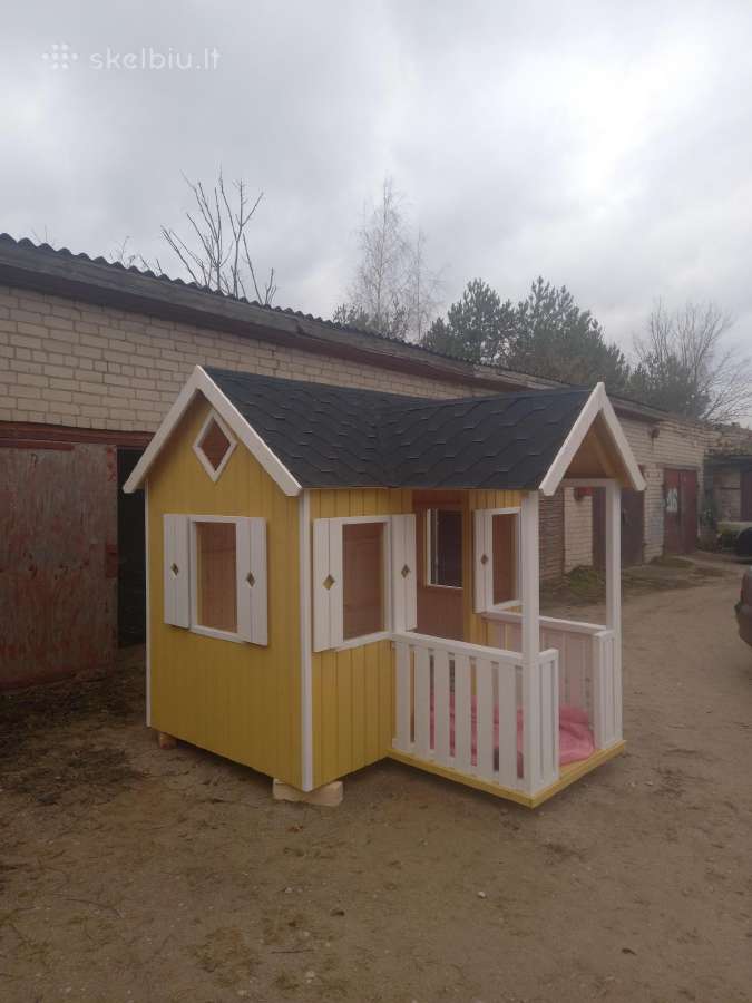 Vaikų žaidimų nameliai, aikštelės - nuotraukos Nr. 14
