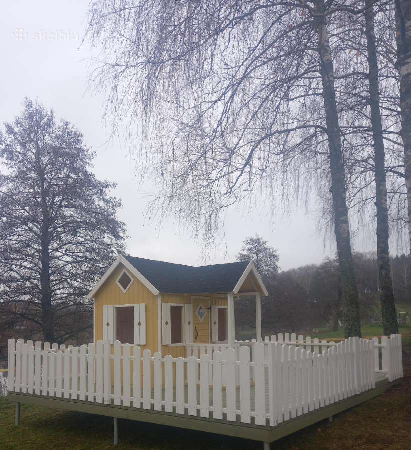 Vaikų žaidimų nameliai, aikštelės - nuotraukos Nr. 8
