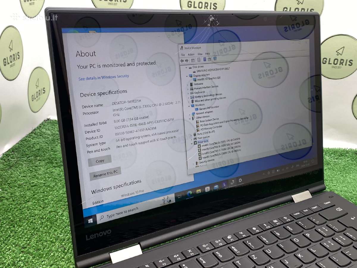 Lenovo Thinkpad X1 Yoga 2nd i5-7300u 8/256 #1-26 - nuotraukos Nr. 4