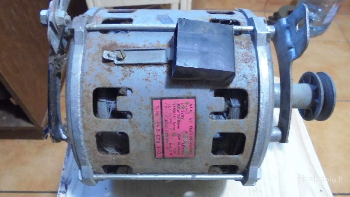 2 greičių elektros variklis 300 W