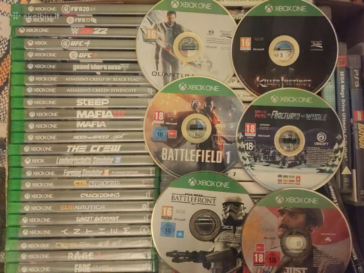 Ivairus Xbox One, Xbox Series zaidimai, gera bukle - nuotraukos Nr. 3