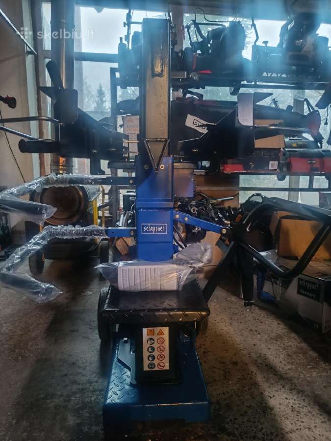 Malkų skaldiklis Compact15, 15t 400v, Scheppach