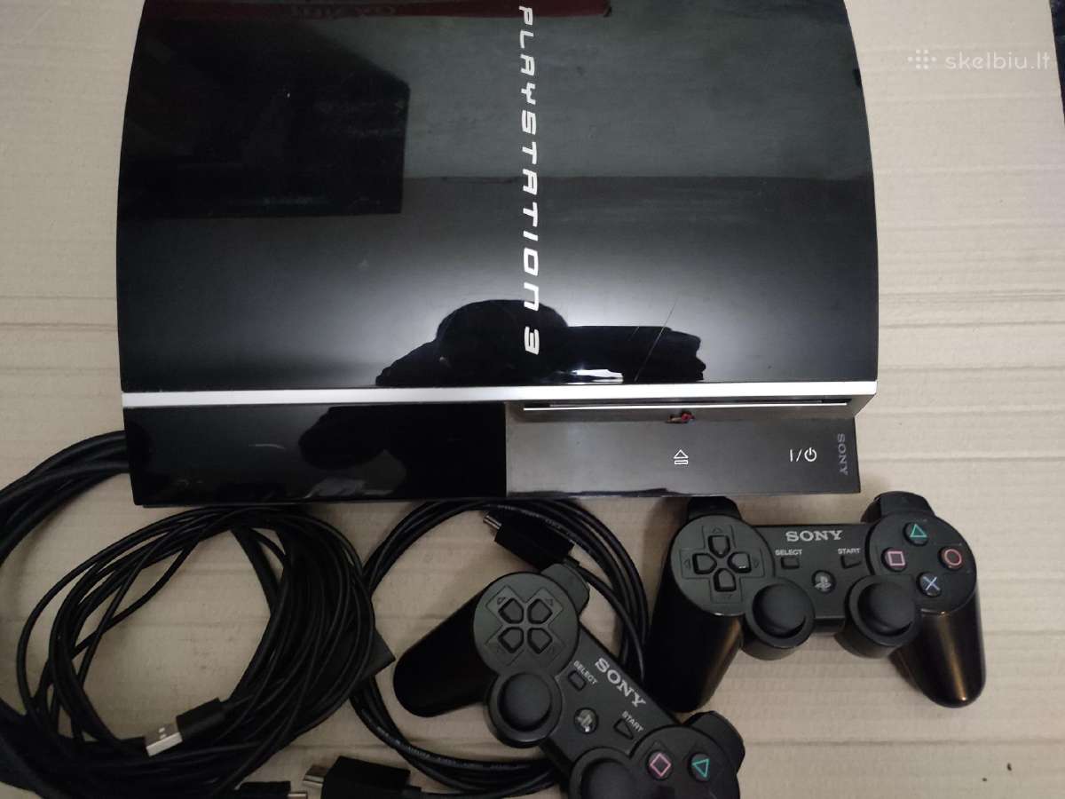 PS3 atristas, yra 30 zaidimu, 2 pulteliai