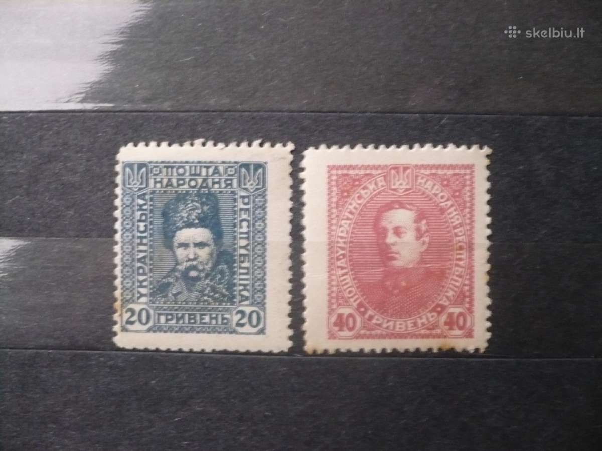 1920 m. Nauji dieniniai pašto ženklai Mhn