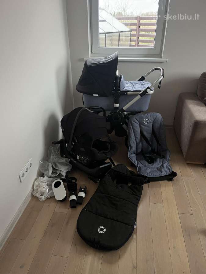 Bugaboo Fox vežimas / Nuna Turtle Air autokėdutė