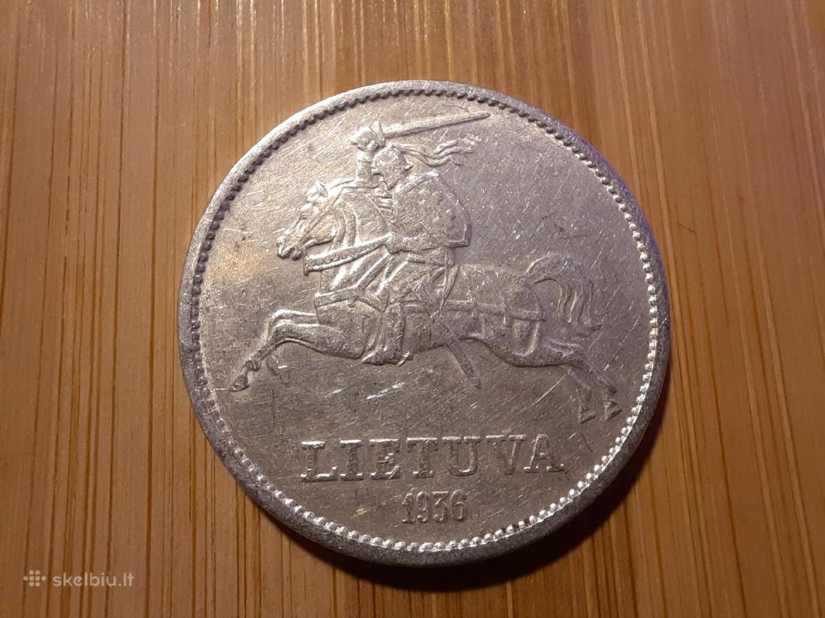 10 litu 1936 Vytautas - Lietuva Tarpukaris - nuotraukos Nr. 2