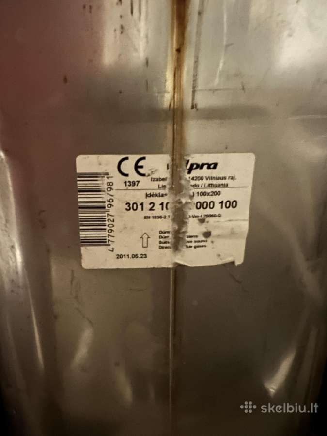 Kamino įdėklas Heatup Vilpra 100x200 8,5 metro - nuotraukos Nr. 2