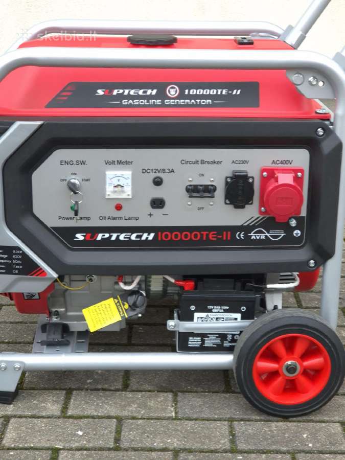 Benz. generatorius Suptech 10000te-II vienf/trifaz - nuotraukos Nr. 2