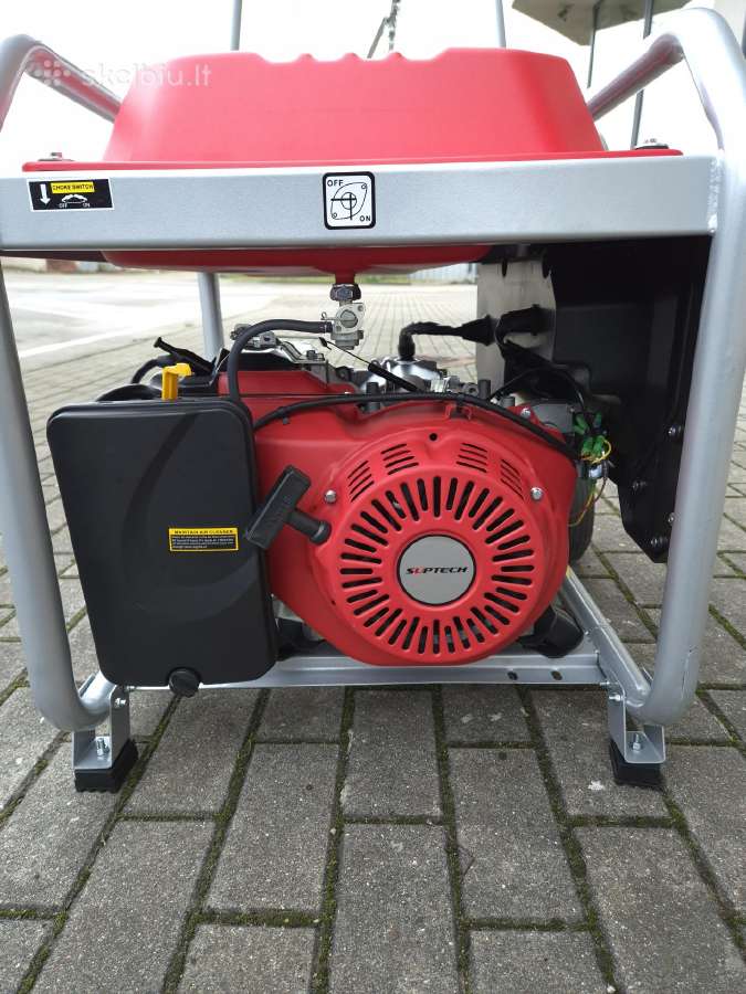 Benz. generatorius Suptech 10000te-II vienf/trifaz - nuotraukos Nr. 7