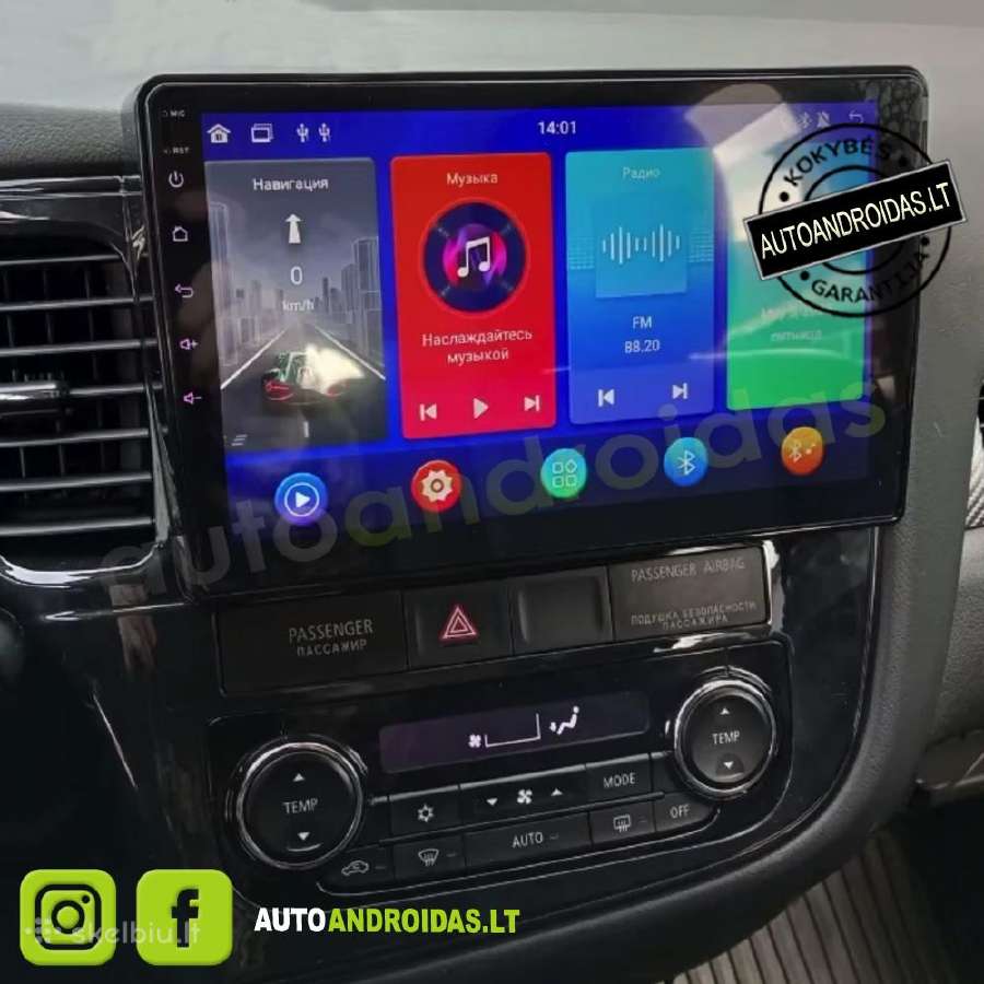 Mitsubishi Outlander 3 Android multimedia Caplay