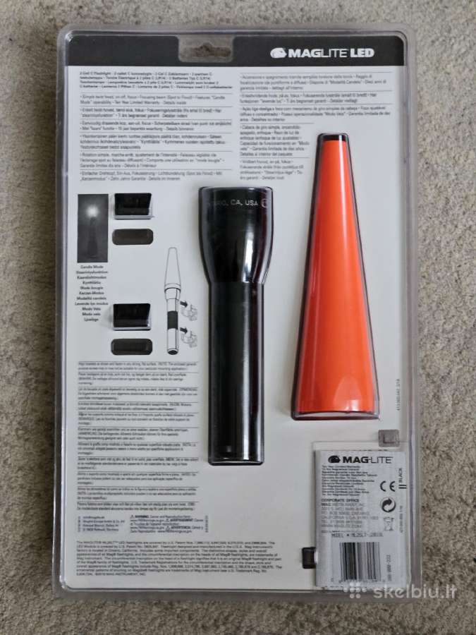 Maglite prožektorius, pilnas komplektas, naujas - nuotraukos Nr. 2