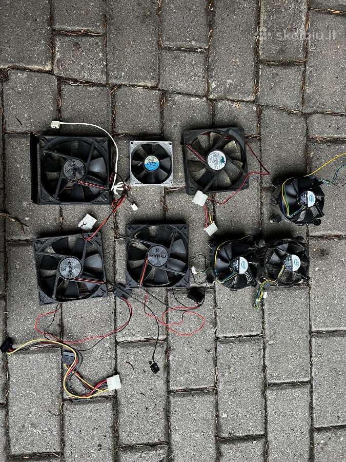 Pc fan ventiliatoriai, aušintuvai - nuotraukos Nr. 2