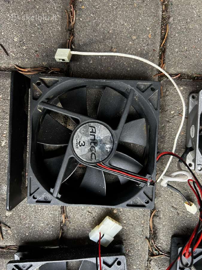 Pc fan ventiliatoriai, aušintuvai - nuotraukos Nr. 4