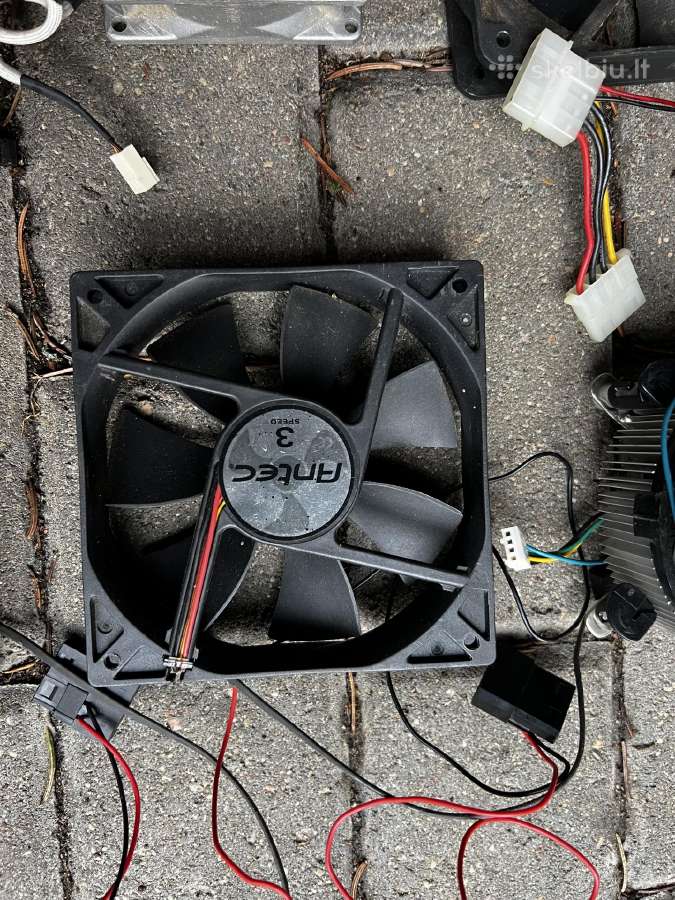 Pc fan ventiliatoriai, aušintuvai - nuotraukos Nr. 5