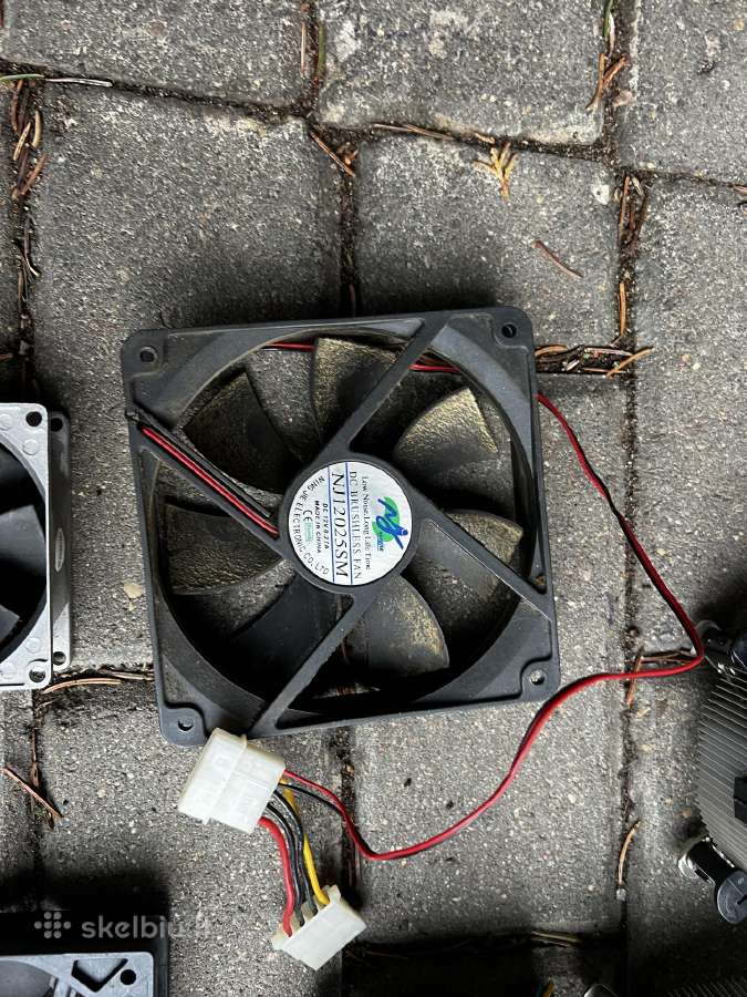 Pc fan ventiliatoriai, aušintuvai - nuotraukos Nr. 7