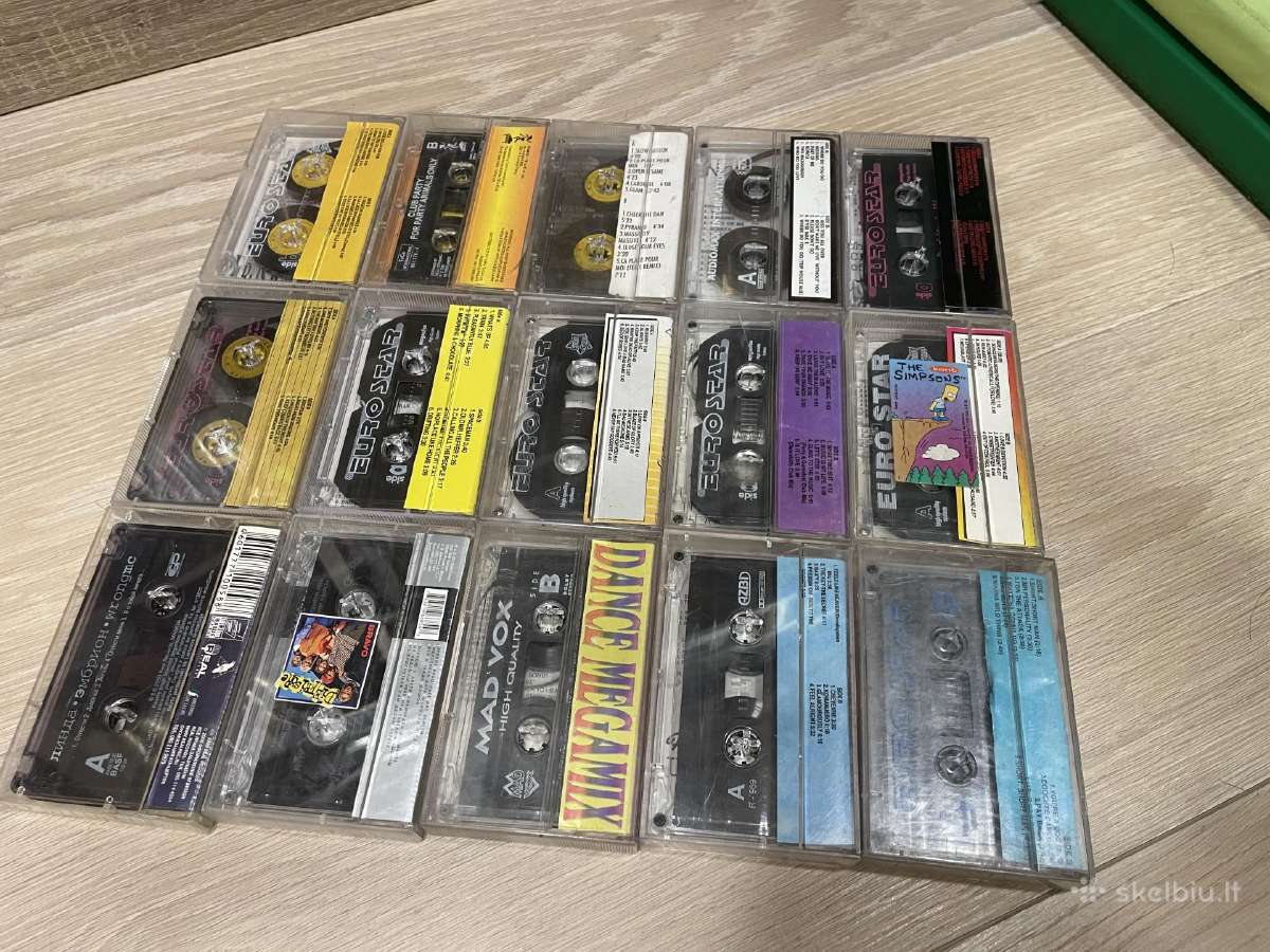 Audio kasetes nuo 3 eur - nuotraukos Nr. 3