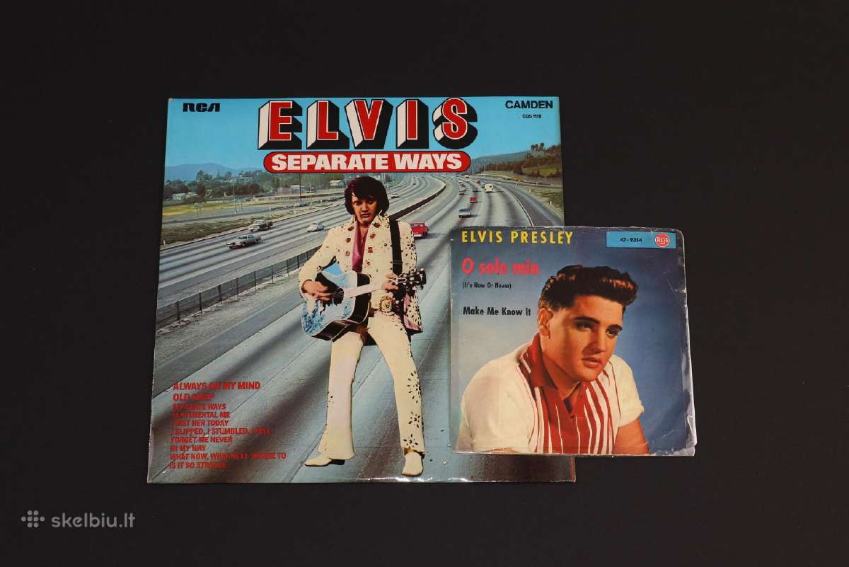 "Elvis Presley" venilai (2 vient.) kaina 30eurai