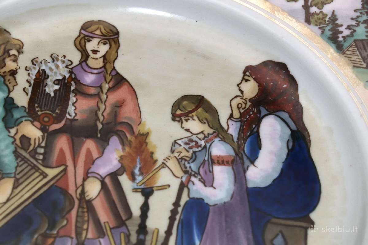 Kolekcinė lėkštė porcelianas kaina 30 eurų - nuotraukos Nr. 3