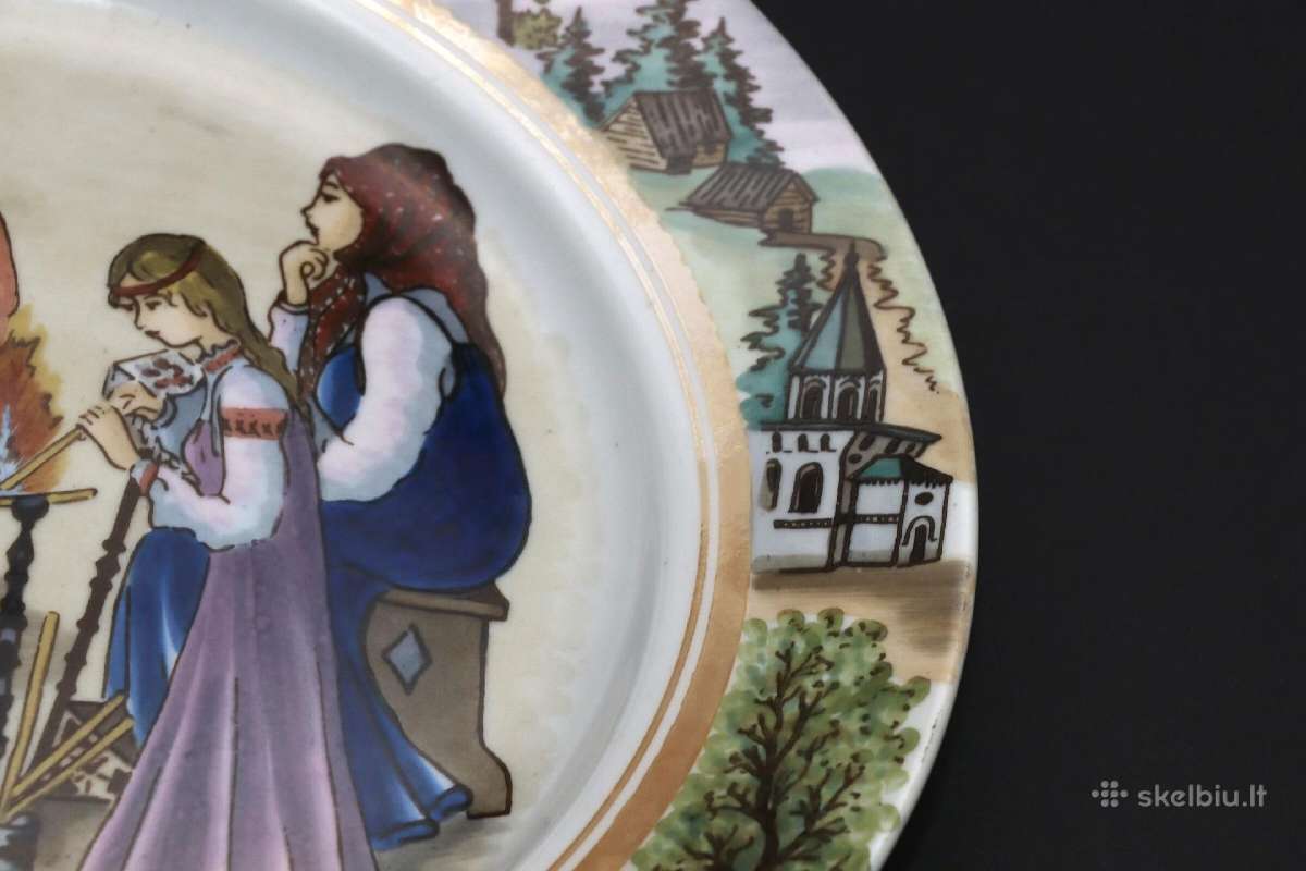 Kolekcinė lėkštė porcelianas kaina 30 eurų - nuotraukos Nr. 7