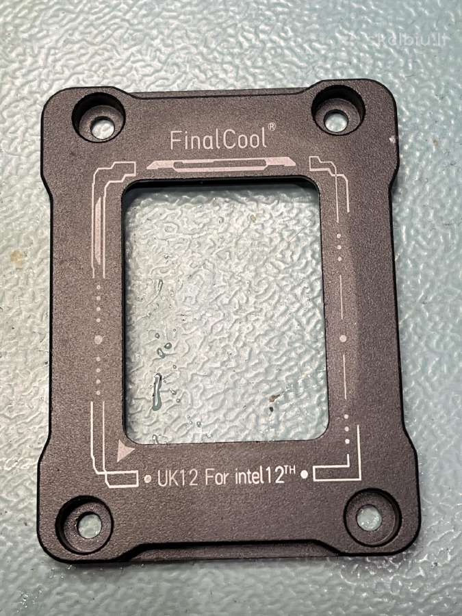 Cpu contact frame
