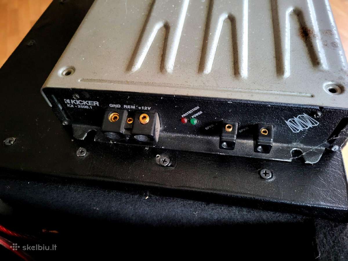 Kicker usa monoblokas 3500 rms - nuotraukos Nr. 2
