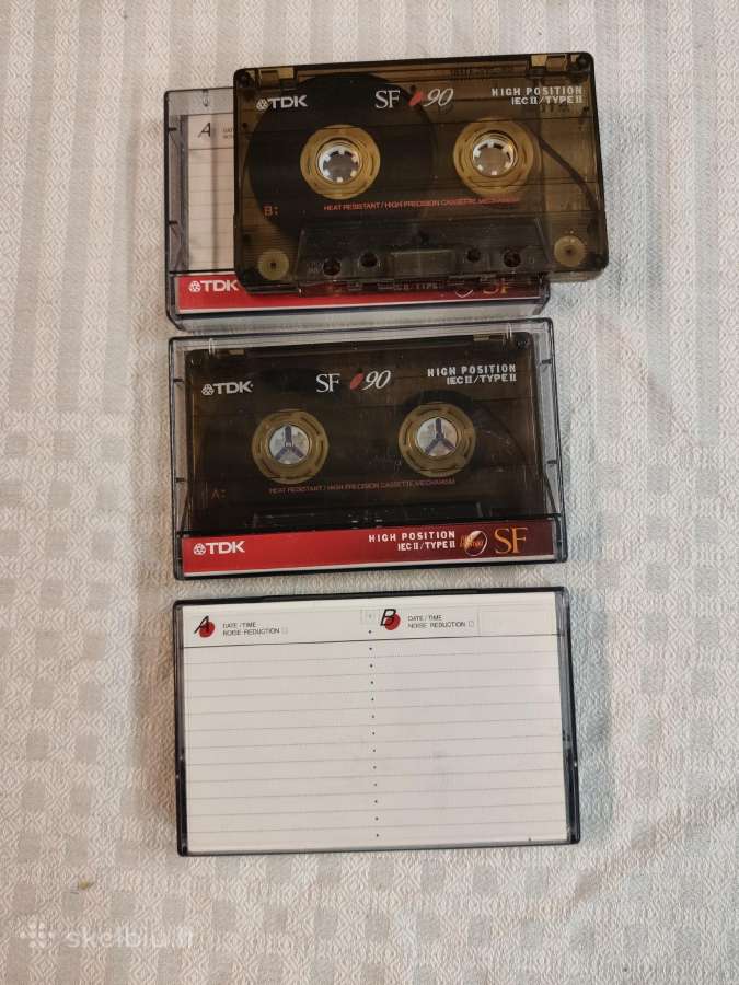 Audio kasetės chrominės