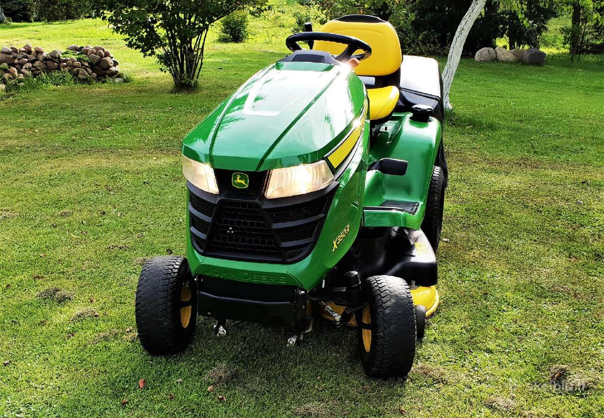 Sodo Traktoriukas John Deere X300r - nuotraukos Nr. 22