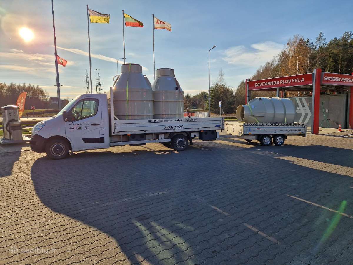 Biologiniai nuotekų valymo įrenginiai BioTornado