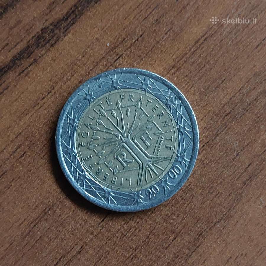 2 Euro 2000 France ,Prancūzija - nuotraukos Nr. 2