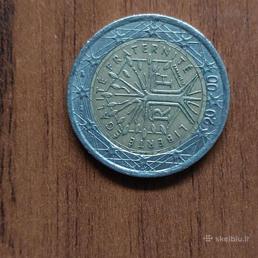 2 Euro 2000 France ,Prancūzija - nuotraukos Nr. 3