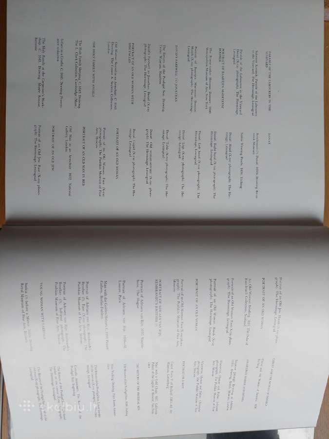Albumas su Rembrandto reprodukcijomis - nuotraukos Nr. 4