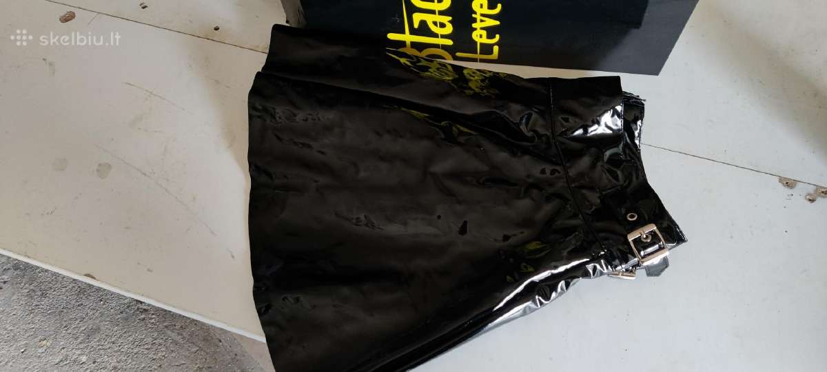 Naujas pvc-latex (dirbtinės odos) mini sijonas - nuotraukos Nr. 6