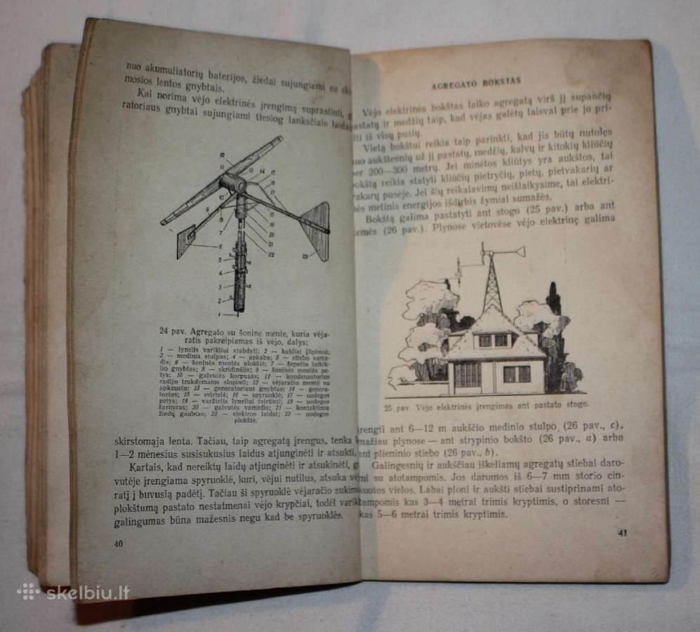 Kaip pasigaminti vėjo elektrinę knyga 1959 m. - nuotraukos Nr. 6