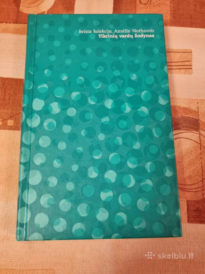 Tikrinių vardų žodynas