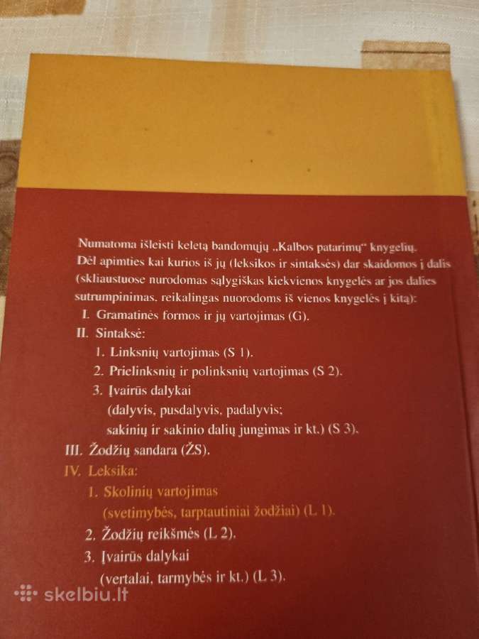 Leksika - skolinių vartojimas - nuotraukos Nr. 4