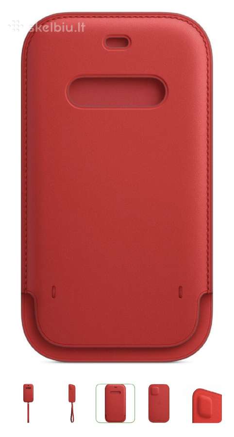 Naujas originalus odinis iPhone 12 pro dėklas