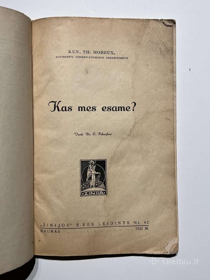Knyga Kas mes esame. Kaunas 1932 m. - nuotraukos Nr. 3