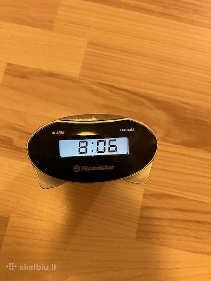 Elektroninis laikrodis žadintuvas - nuotraukos Nr. 3