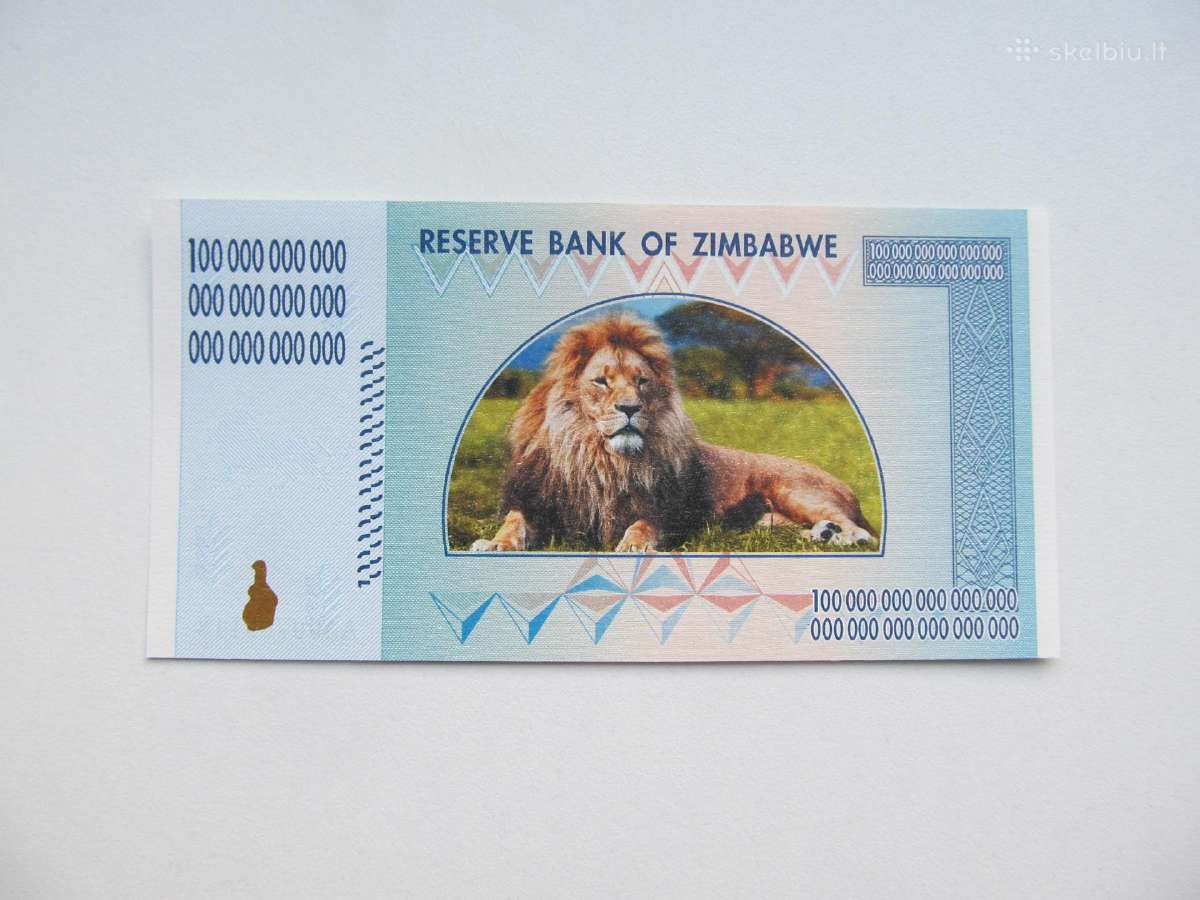 100 decilijonu doleriu , Zimbabvė - nuotraukos Nr. 2