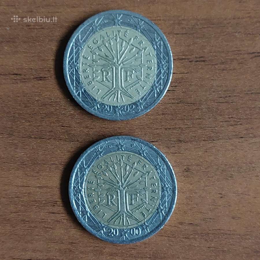 2 Euro 2002 France .Prancūzija . - nuotraukos Nr. 6
