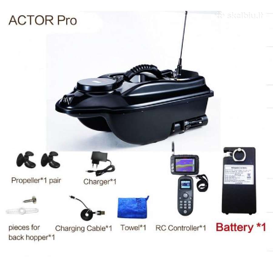 Boatman Actor Pro GPS & Sonar 10ah