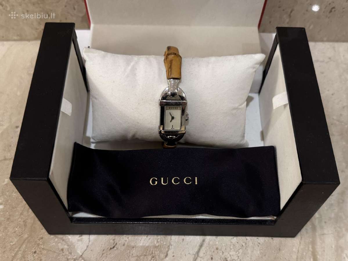 Parduodamas Gucci 6800l Bamboo laikrodis