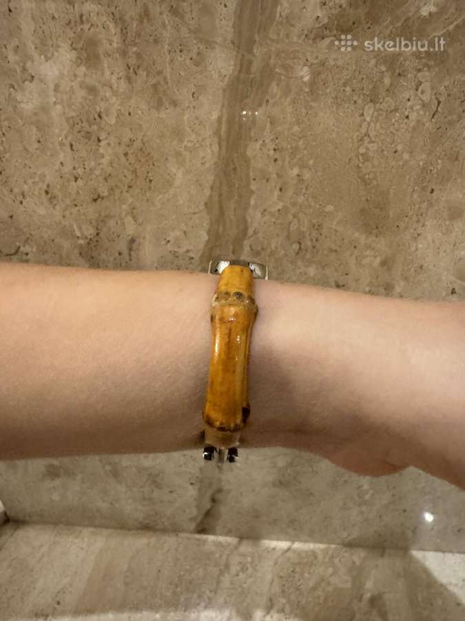 Parduodamas Gucci 6800l Bamboo laikrodis - nuotraukos Nr. 6
