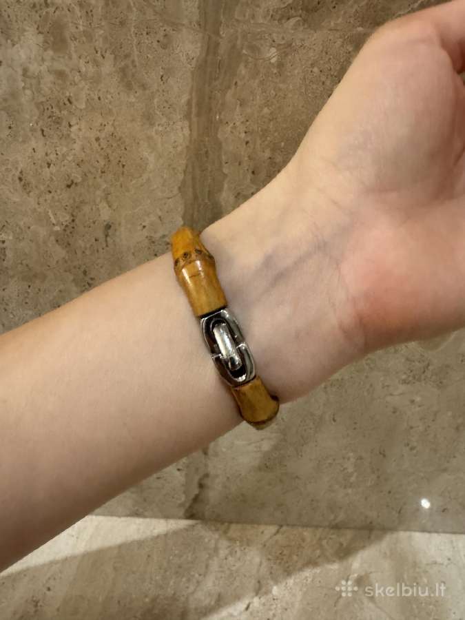 Parduodamas Gucci 6800l Bamboo laikrodis - nuotraukos Nr. 7