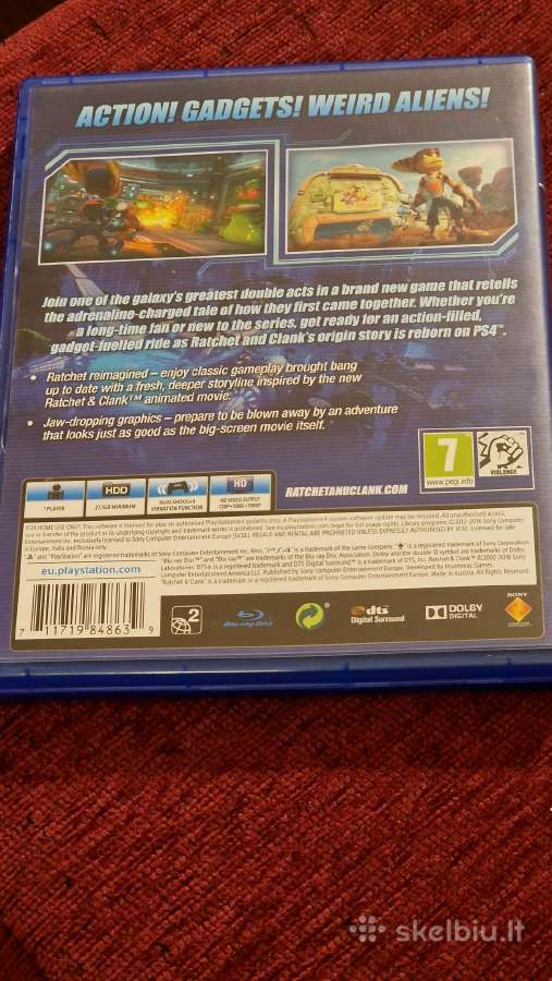 Ps4 Ratchet Clank žaidimas - nuotraukos Nr. 4