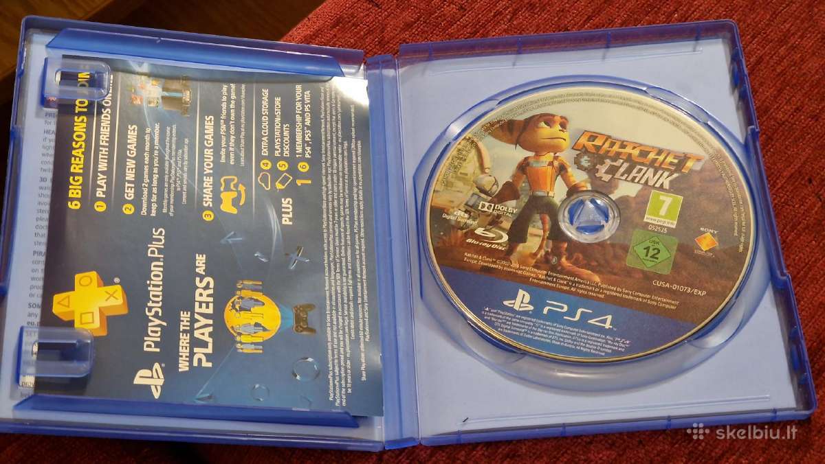 Ps4 Ratchet Clank žaidimas - nuotraukos Nr. 2